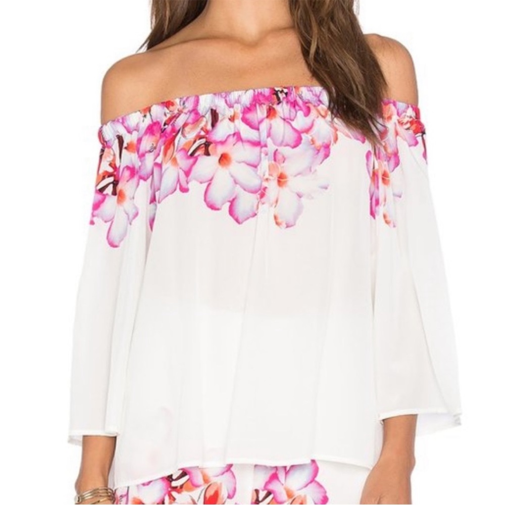 Amanda Uprichard Floral Top